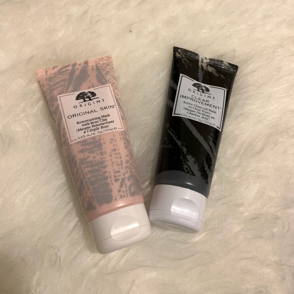 Origins face masks (both)
